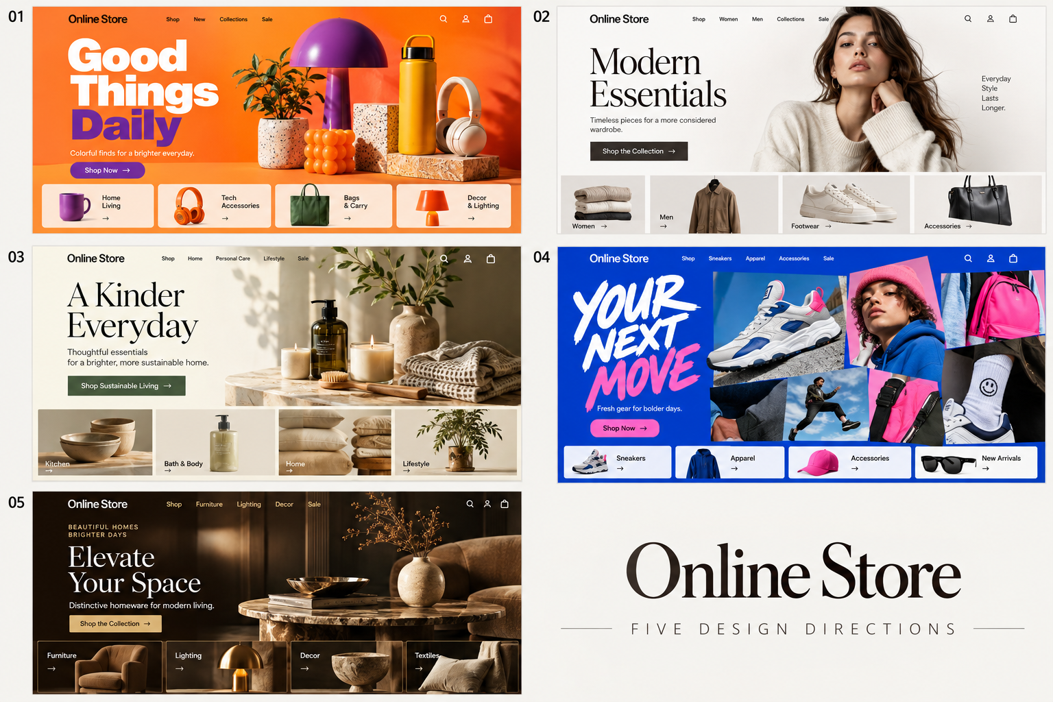 Online store concept